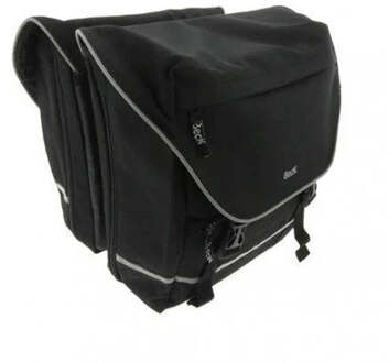 Beck SPRTV Dubbele Fietstas - Grijs | Zwart