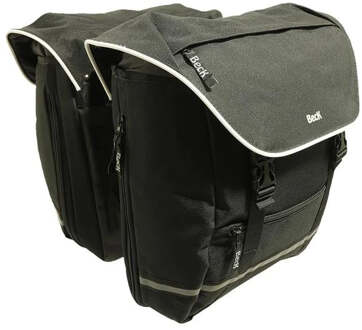 Beck SPRTV Dubbele Fietstas - Wit | Zwart