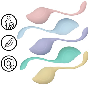 Beckenbodentrainingsset - Multicolor