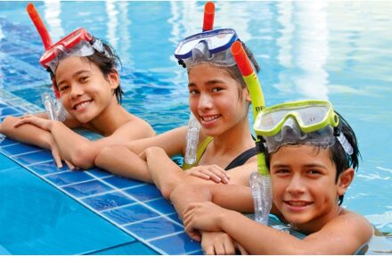 Beco Gekleurde snorkelset voor tieners