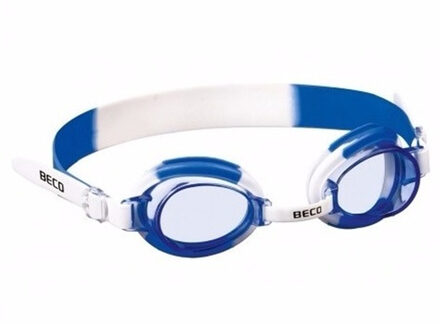Beco Jongens zwembril met siliconen bandje - vanaf 8 jar - Zwembrillen Blauw