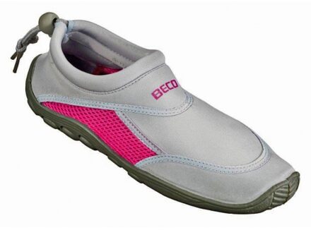 Beco Neopreen - Waterschoenen - Volwassenen - Grijs/Roze - Maat 40