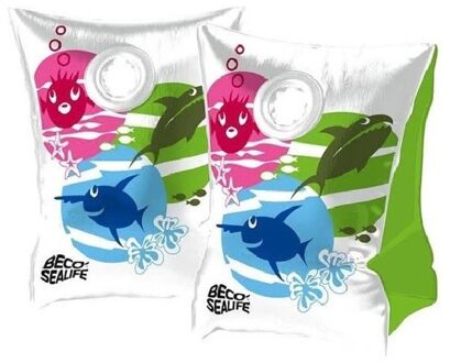 Beco Sealife zwembandjes - gekleurd - maat 00 - tot 15 kg - zwemvleugels Multi