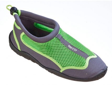 Beco waterschoenen - mesh - grijs/groen - maat 42