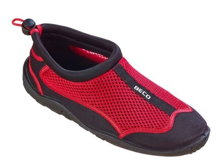 Beco waterschoenen - mesh - zwart/rood - maat 36