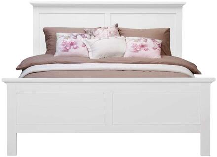 Bed Fleur - 140x200 Cm - Spaanplaat - Wit