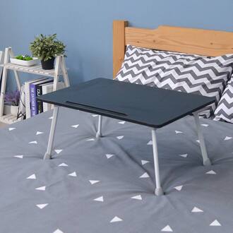 Bed Laptop Bureau Draagbare Computer Bureau Luie Bureau Kleine Tafel Gebruik Op Bed Eenvoudig Vouwen Beweegbare Met Card Slot anti-Slip Licht Groen