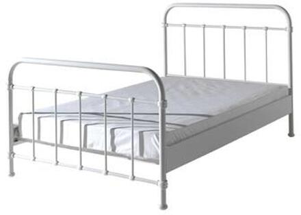 Bed New York - 120 x 200 cm Wit