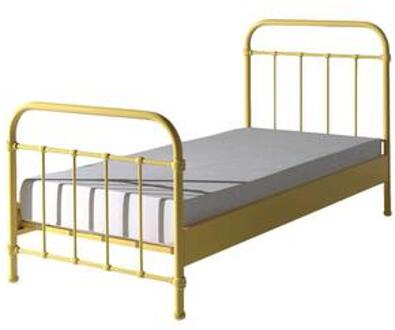 Bed New York - 90 x 200 cm Geel