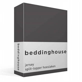 Beddinghouse Jersey Split Hoeslaken Antraciet