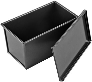 Bedekt Non Stick Toast Doos Ijzeren Non Stick Zijde Doos Ijzer Toast Doos Toast Bakvorm Pan Met Deksel Non-Stick Toast Mal