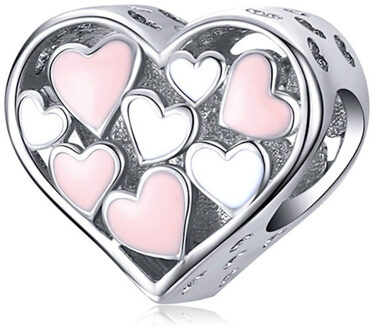 Bedel romantisch hart Zilver - One size
