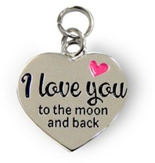 Bedeltje - I love you to the moon - Charms for you