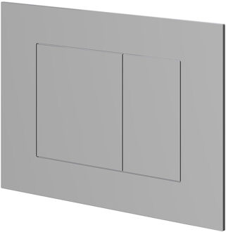 Bedieningspaneel Ivy Flush 2 Rechthoekige Knoppen 3mm Chroom