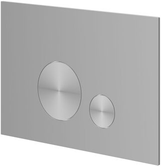 Bedieningspaneel Ivy Flush 2 Ronde Knoppen Flowering 3mm Rvs316 Geborsteld