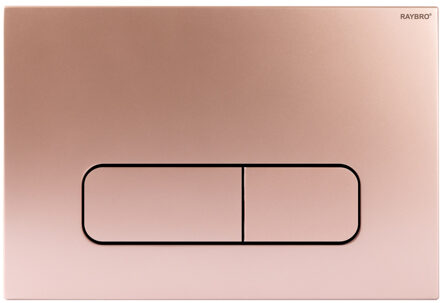 Bedieningsplaat Raybro Mocha 55 TBV Geberit UP100 UP320 Rose Goud