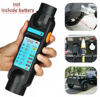 Bedrading Circuit Tester Connector Recorder 7 Pin Auto Trailer Socket Caravan Bar Gereedschap Diagnostische Tow Circuit Licht Towing Plu S3Q5