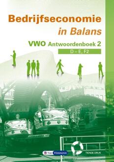 Bedrijfseconomie in Balans - Sarina van Vlimmeren, Tom van Vlimmeren (ISBN: 9789462875128)