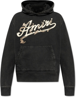 Bedrukte hoodie Amiri , Gray , Heren - L,M,S