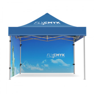 Bedrukte partytent 6 x 3 meter drukken