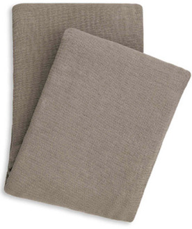 Bedsprei ICA - Taupe - 180x260cm Van Zo!Home Katoen - Dekbed-Discounter.nl