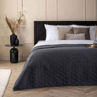 Bedsprei Ultrasonic Ruit - 180x260cm Van Fresh And Co Microvezel - Dekbed-Discounter.nl