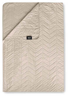 Bedsprei Velvet - Prisma - 180x260cm Van Fresh And Co Microvezel - Dekbed-Discounter.nl Beige - 180 x 260 cm