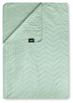 Bedsprei Velvet - Prisma - 180x260cm Van Fresh And Co Microvezel - Dekbed-Discounter.nl Groen - 180 x 260 cm