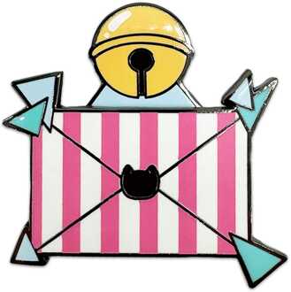 Bee and PuppyCat Bobble Pin Badge Letter 5 cm