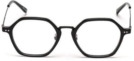 Bee Ine Octagon Bril Zwart - One Size