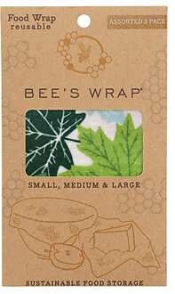 Bee's Wrap 3-pack Assorted Forest Floor