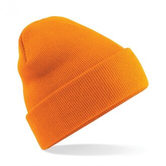 Beechfield Basic winter muts oranje