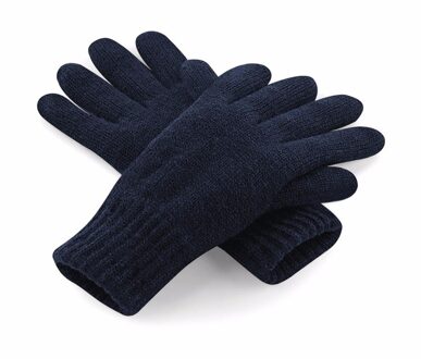 Beechfield Classic thinsulate handschoenen navy L/XL