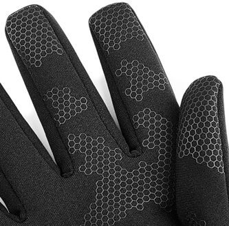 Beechfield Softshell Sporthandschoenen voor volwassenen van Unisex (Zwart) - maat