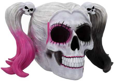 Beeld/figuur Klein Monster Schedel Wit