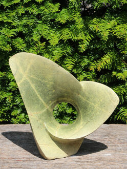 Beeld uit Afrika Art lover, 26 cm