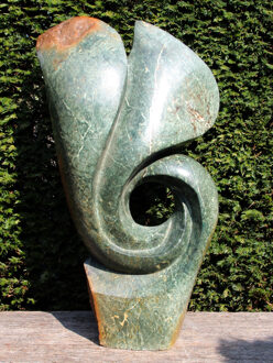 Beeld uit Afrika Double, 76 cm