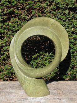 Beeld uit Afrika Round up, 36 cm