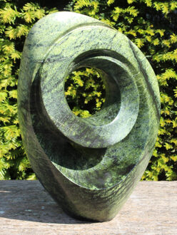 Beeld uit Afrika Round up, 43 cm