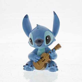 Beeldje - Disney Showcase - Stitch Guitar - Officiële Licentie Lilo En Stitch - Enesco