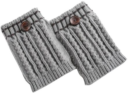 Beenwarmers Winter Vrouwen Warm Effen Kleur Beenwarmers Breien Sokken Vrouwen Gebreide Sokken Beenwarmers Boot Cover Chausettes QH