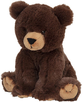 beer knuffel - bruin - stof/pluche - 16 cm - dier - beren