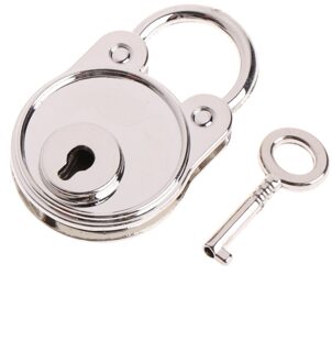 Beer Vintage Oude Antieke Stijl Mini Archaize Hangsloten Sleutel Slot Met Sleutel