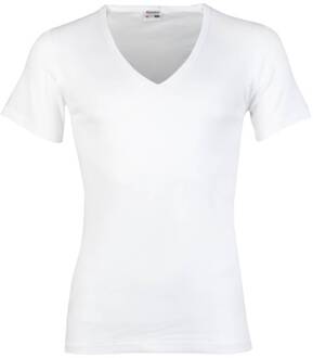 Beeren Bodywear T-shirt diepe V-hals - Kleur: Wit, Maat: M