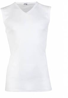 Beeren Bodywear T-shirt mouwloos v-hals - Kleur: Wit, Maat: M