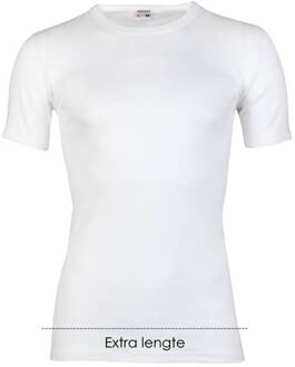 Beeren Bodywear T-shirt ronde hals extra lang - Kleur: Wit, Maat: M