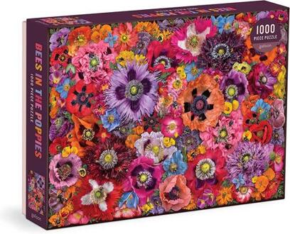 Bees In The Poppies 1000 Piece Puzzle -  Galison (ISBN: 9780735375550)