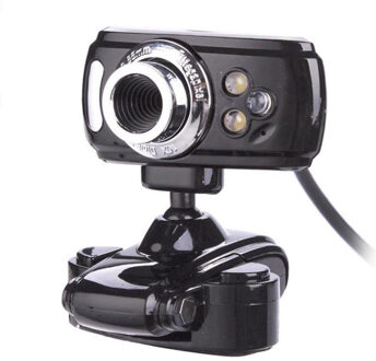 Beesclover Webcam Met Clip Houder Voor Computer Pc Laptop Desktop Hd Webcam Met Microfoon Nachtzicht Megapixel R60