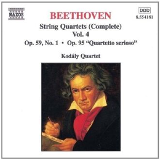 Beethoven: String Quartets Vol 4 / Kodaly Quartet