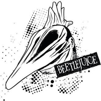 Beetlejuice Adam Monster Women's T-Shirt - White - XS - Wit